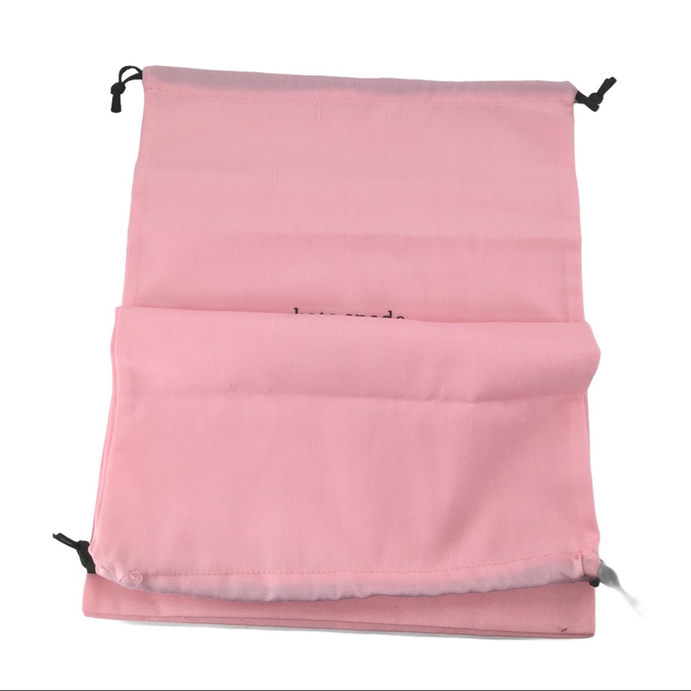 Kate Sade Pink Storage Drawstring Bag